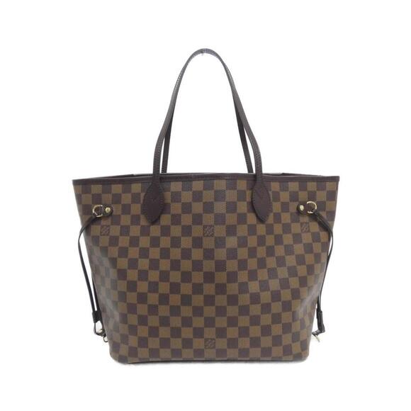 LOUIS VUITTON Brown Damier Neverfull MM Bag - Picture 1 of 9